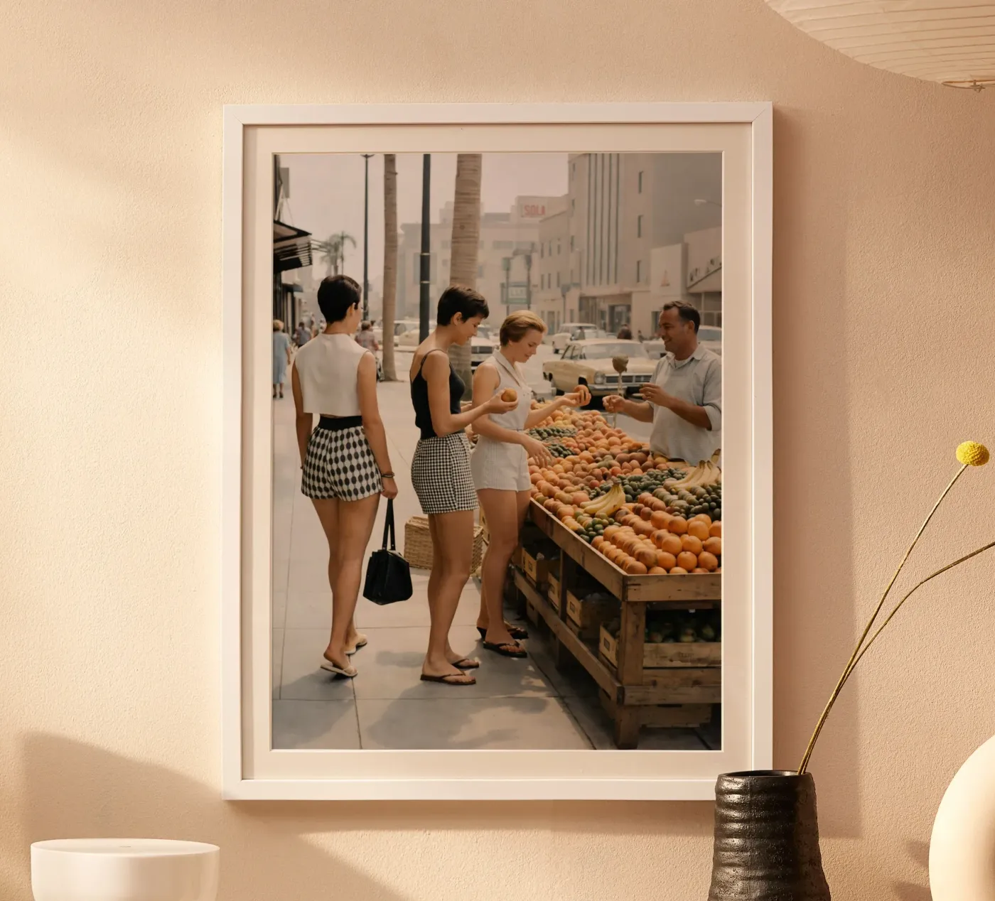 Obstmarkt Poster von lottuz