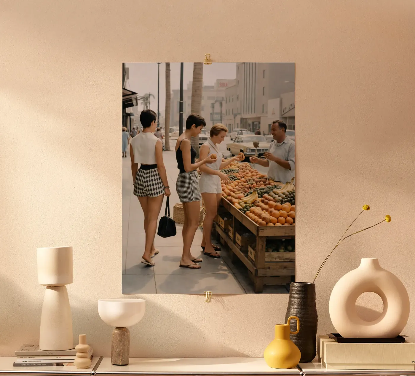 Obstmarkt Poster von lottuz