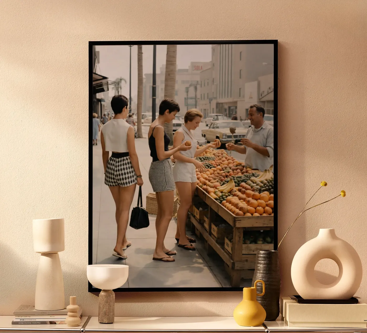 Obstmarkt Poster von lottuz