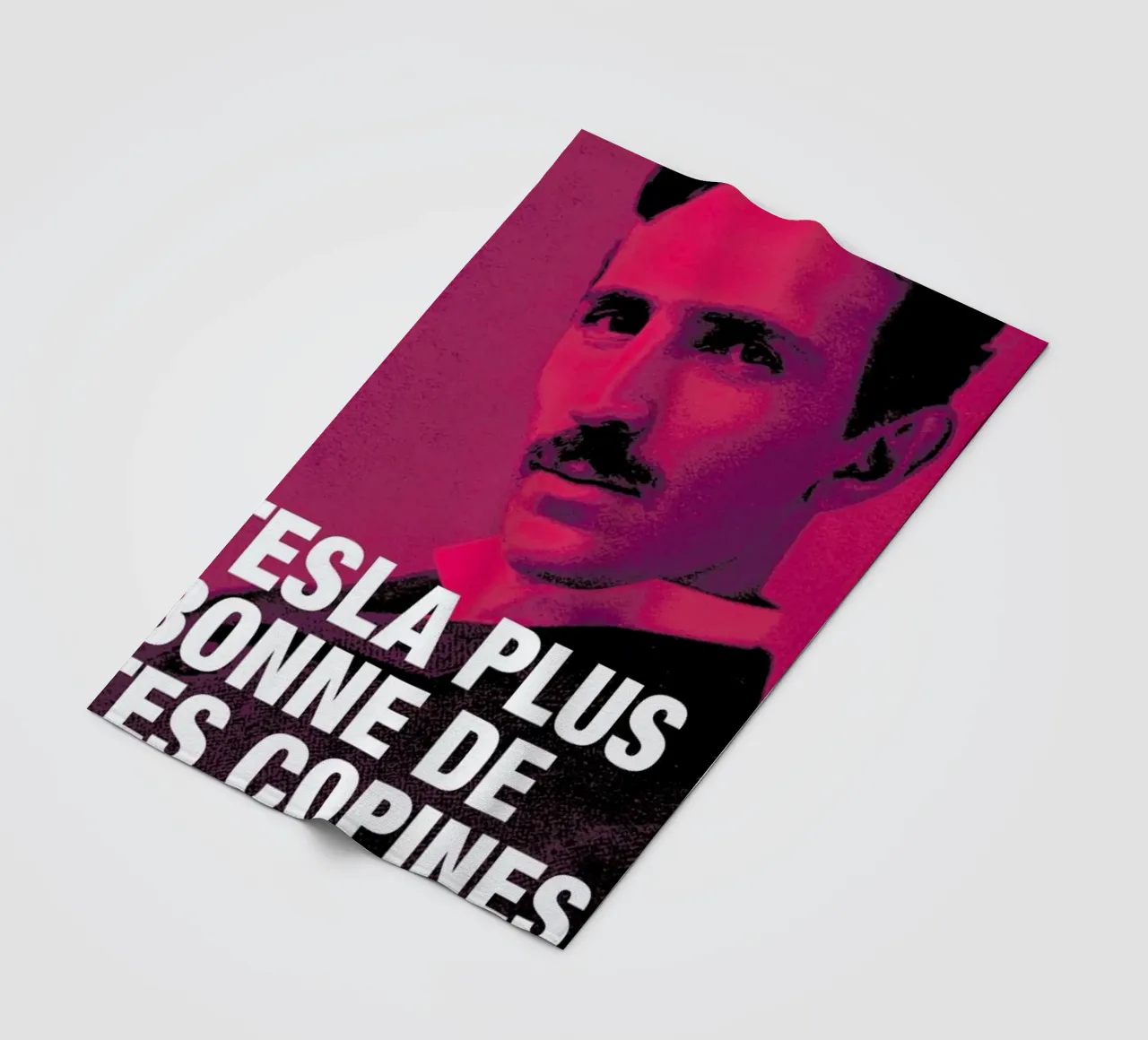 Tesla Fleecedecke von Fists Et Lettres