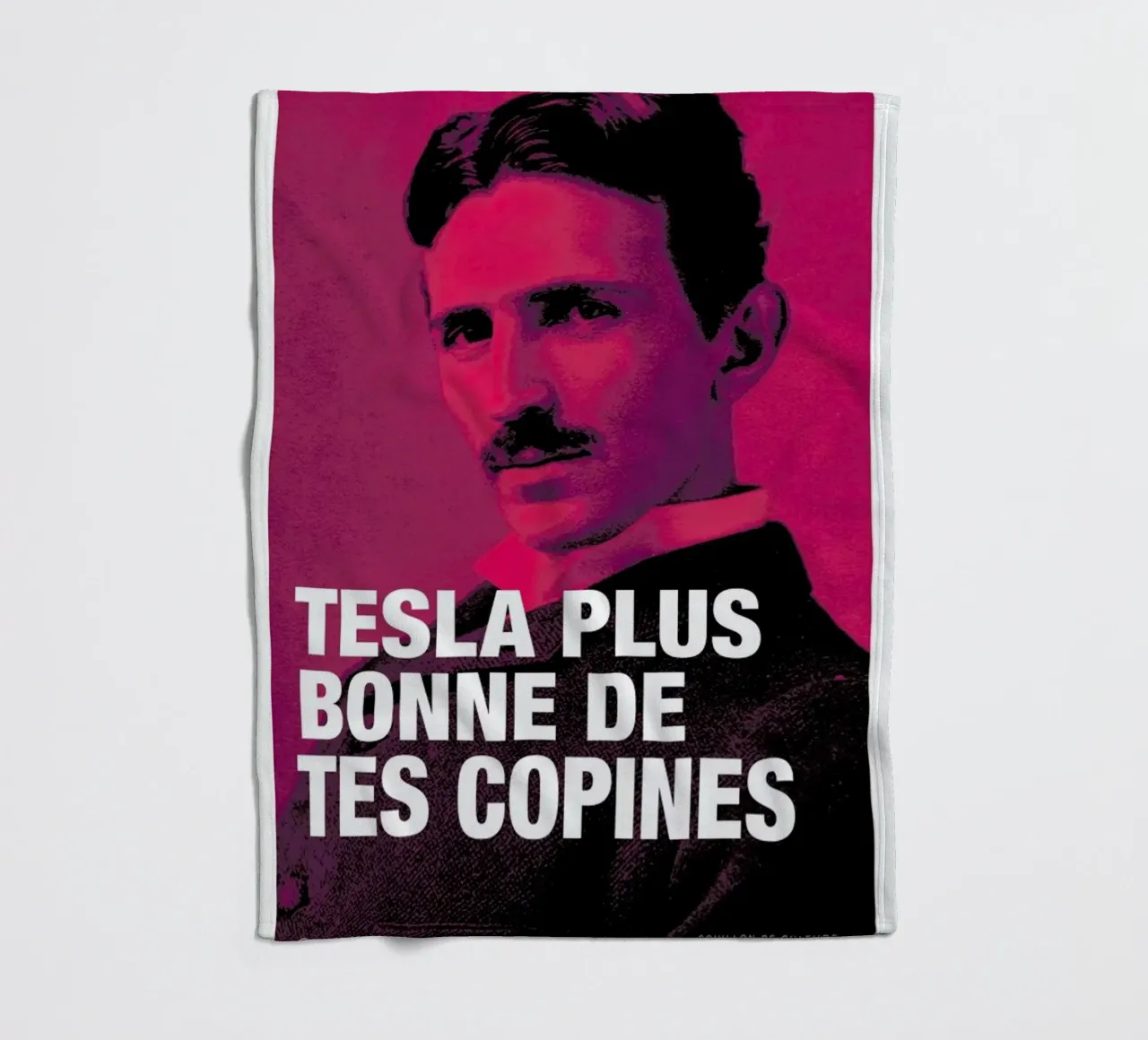 Tesla Fleecedecke von Fists Et Lettres
