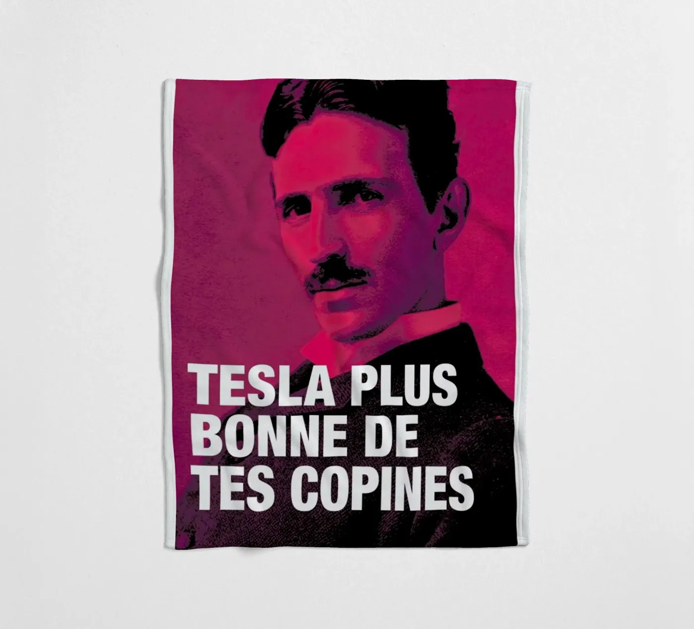 Tesla Fleecedecke von Fists Et Lettres