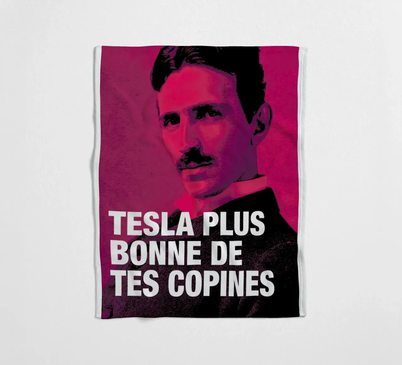 Tesla Fleecedecke von Fists Et Lettres