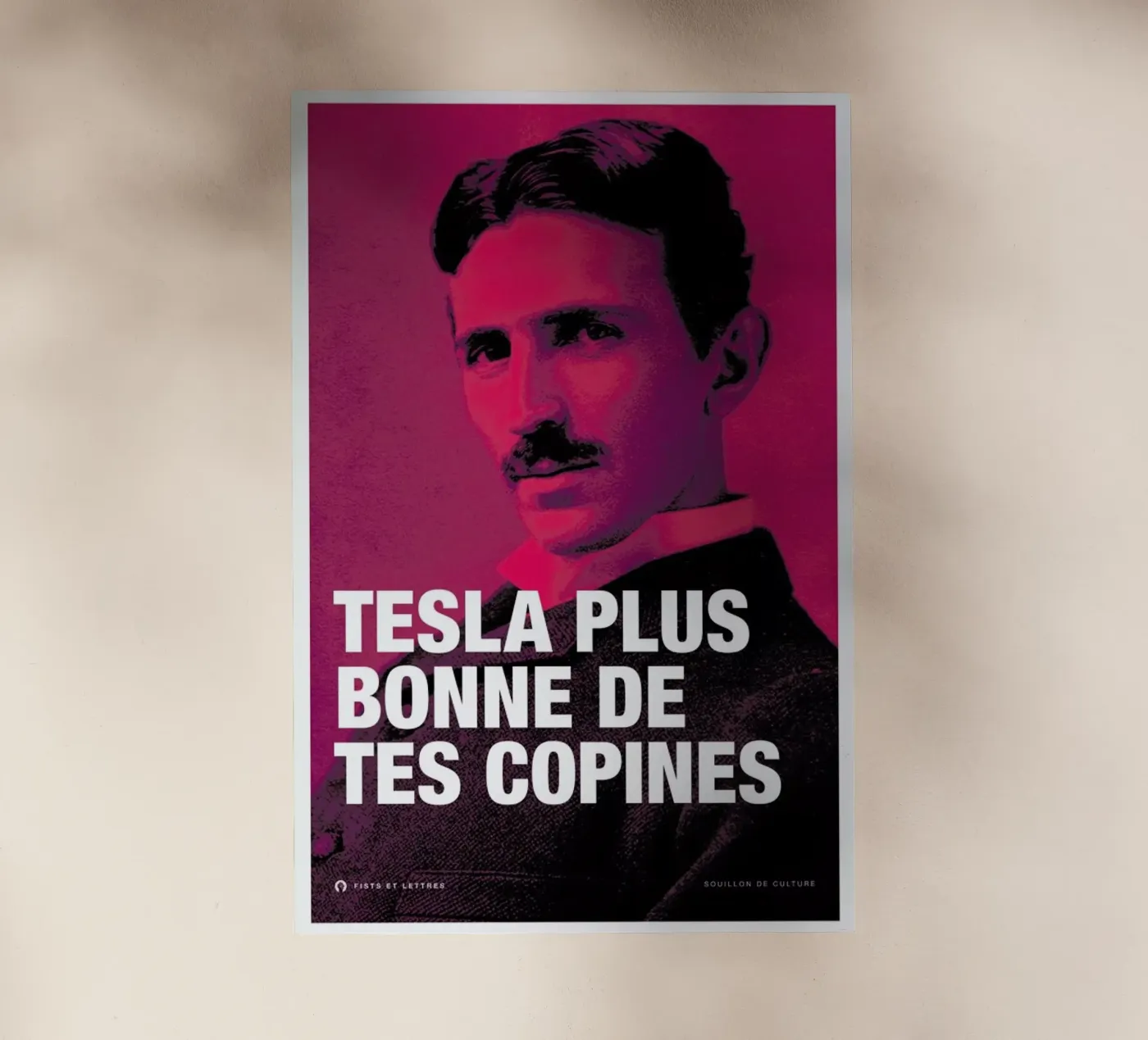 Tesla pellicola backlit da Fists Et Lettres