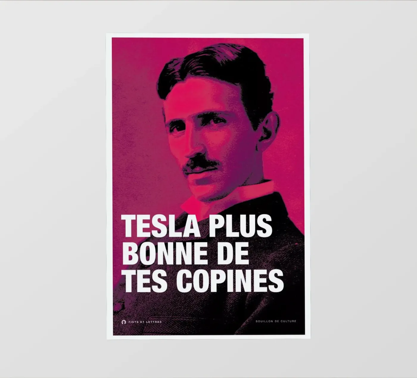 Tesla pellicola backlit da Fists Et Lettres