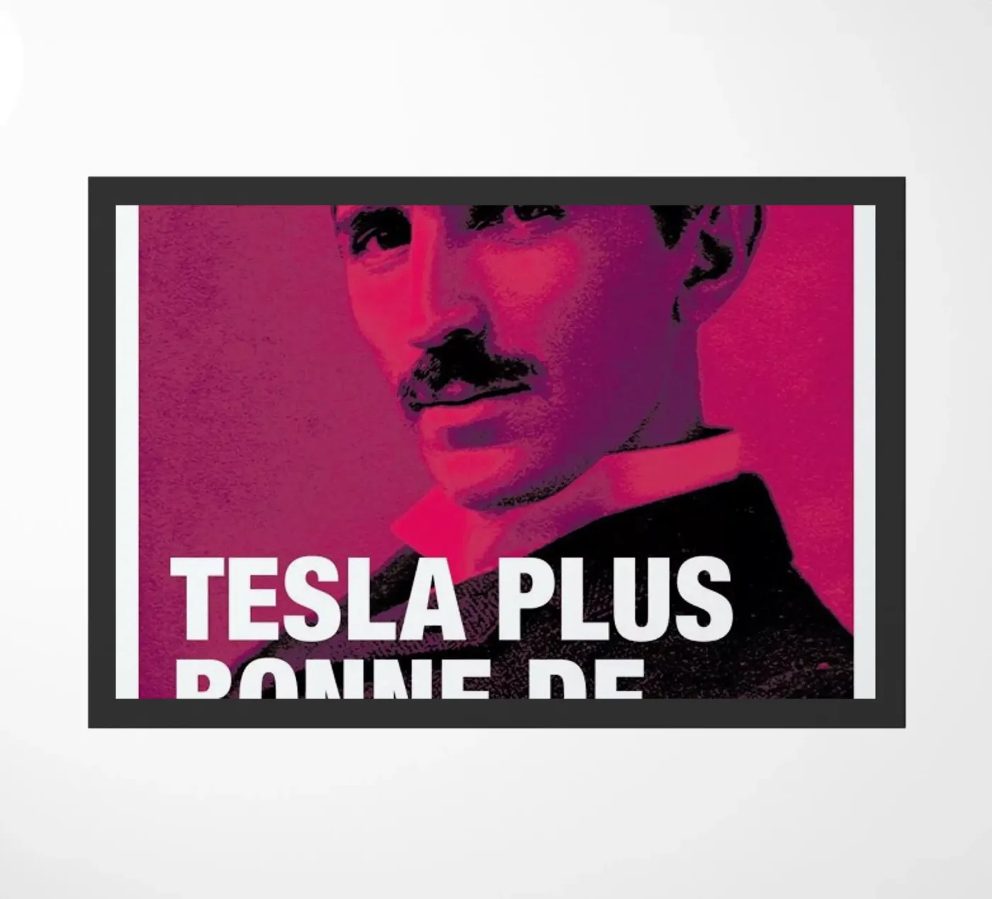 Tesla deurmat van Fists Et Lettres