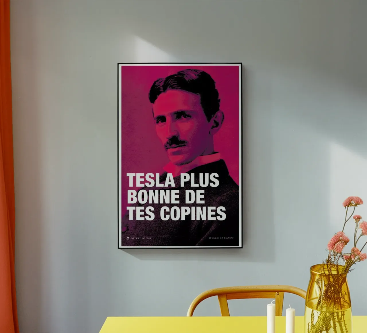 Tesla plexiglass da Fists Et Lettres
