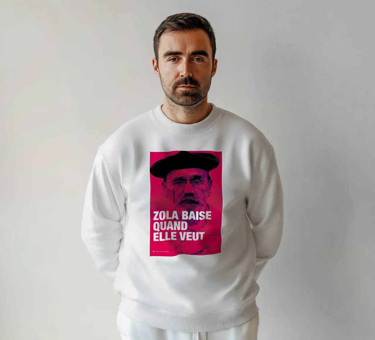 Zola felpa da Fists Et Lettres