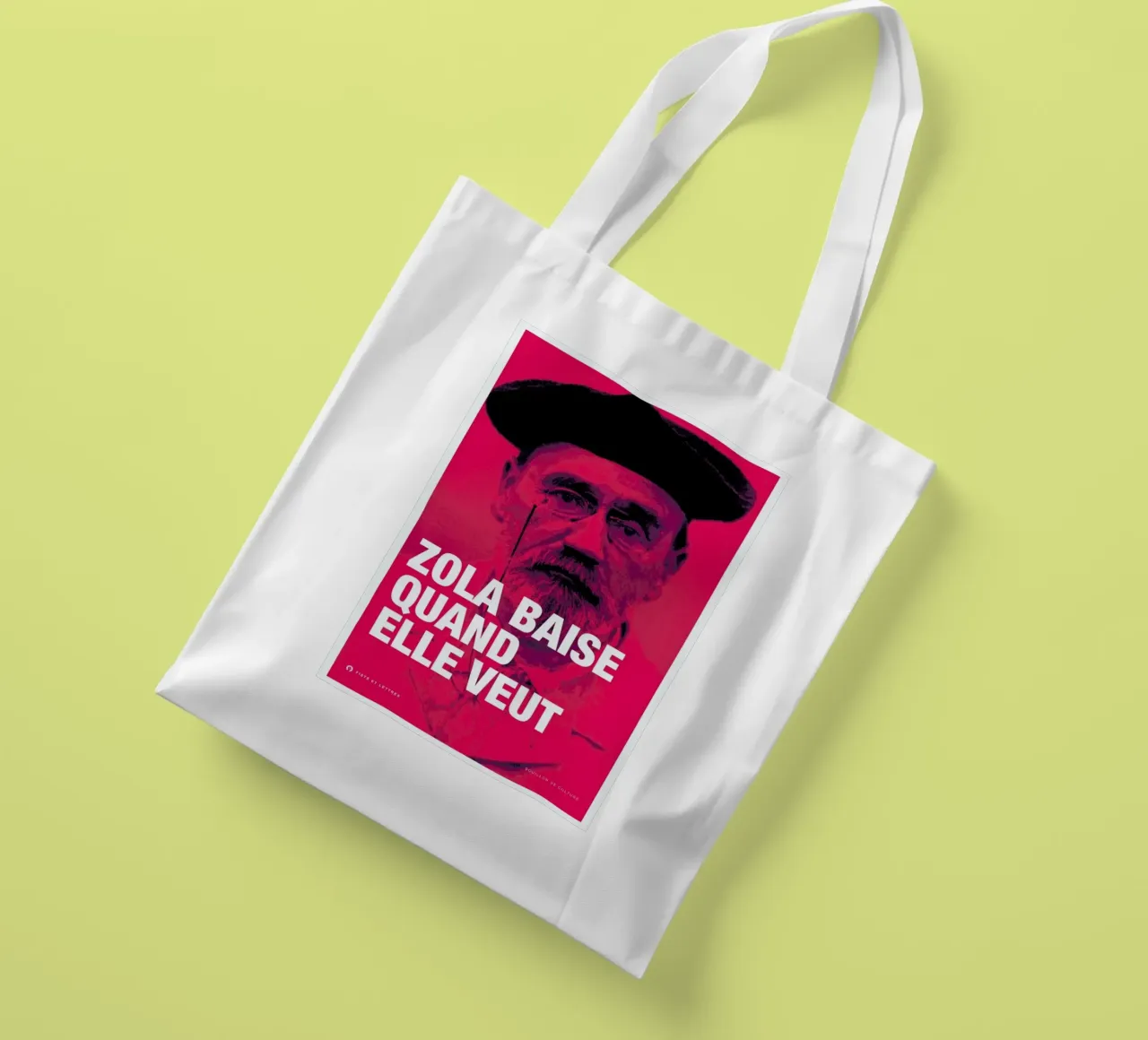Zola tote bag by Fists Et Lettres