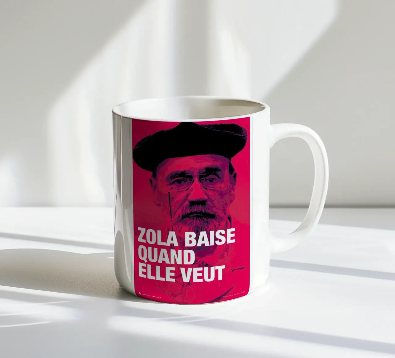 Zola tazza in ceramica da Fists Et Lettres