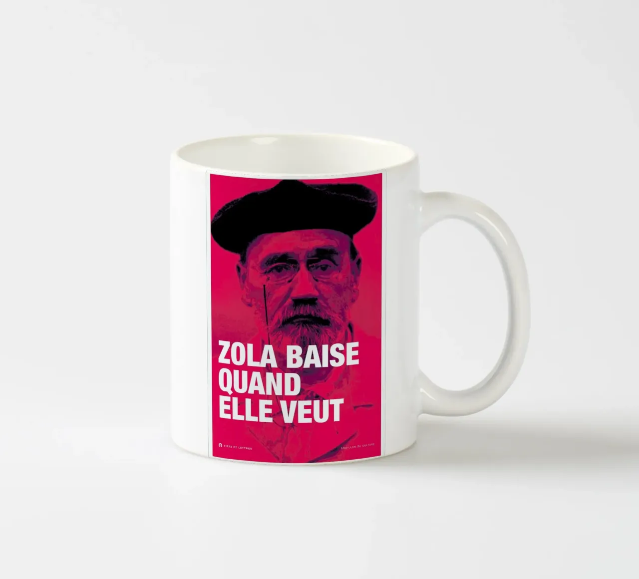 Zola tazza in ceramica da Fists Et Lettres
