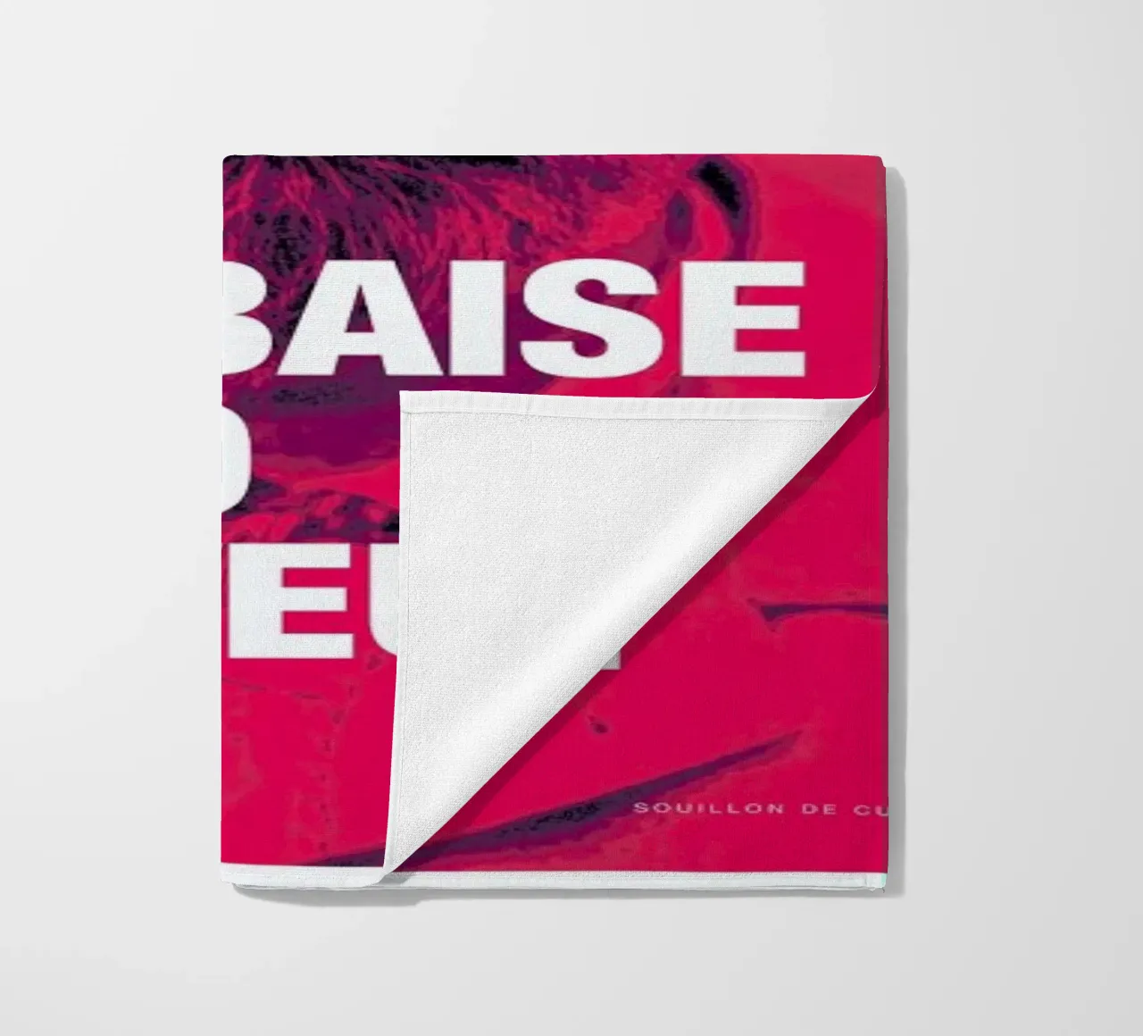 Zola beach towel by Fists Et Lettres