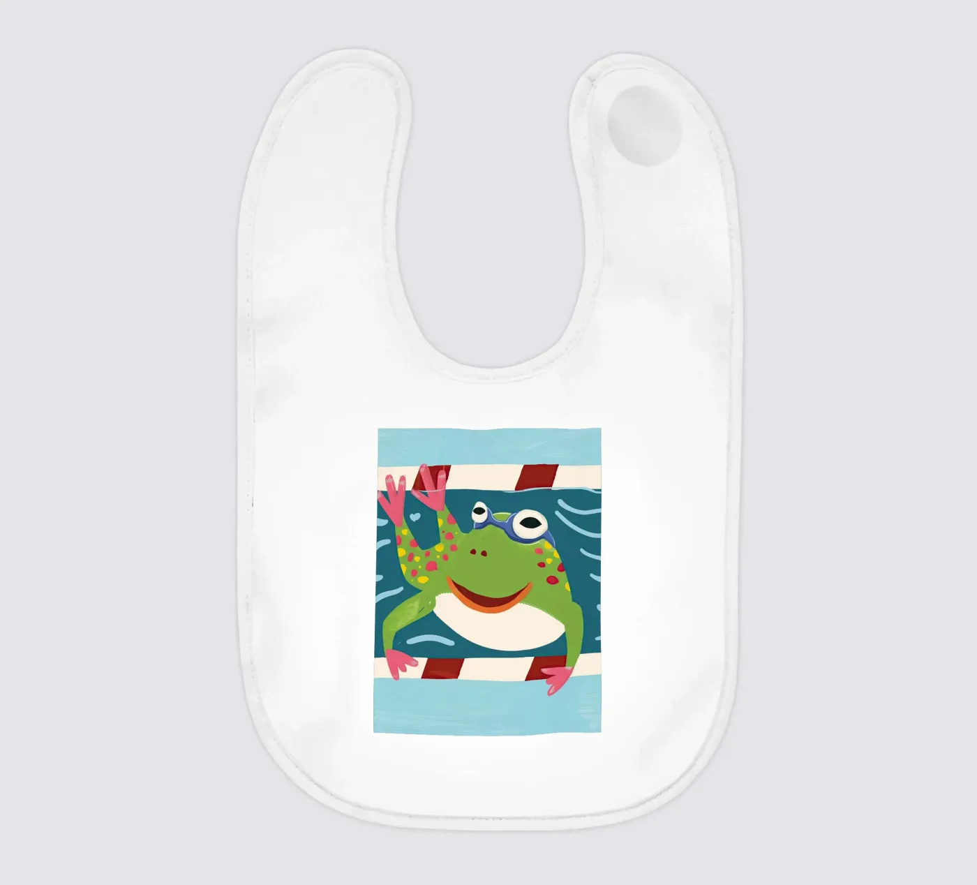 Pool Day Frog bavaglino da Lilo