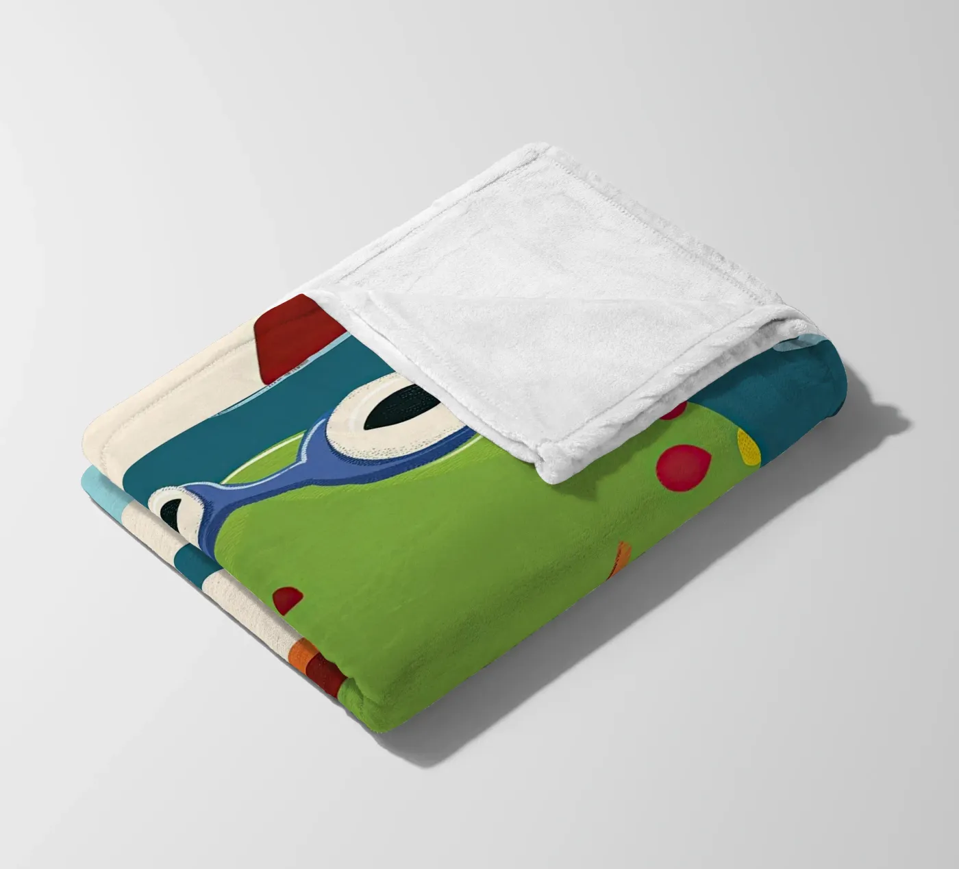 Pool Day Frog Fleecedecke von Lilo