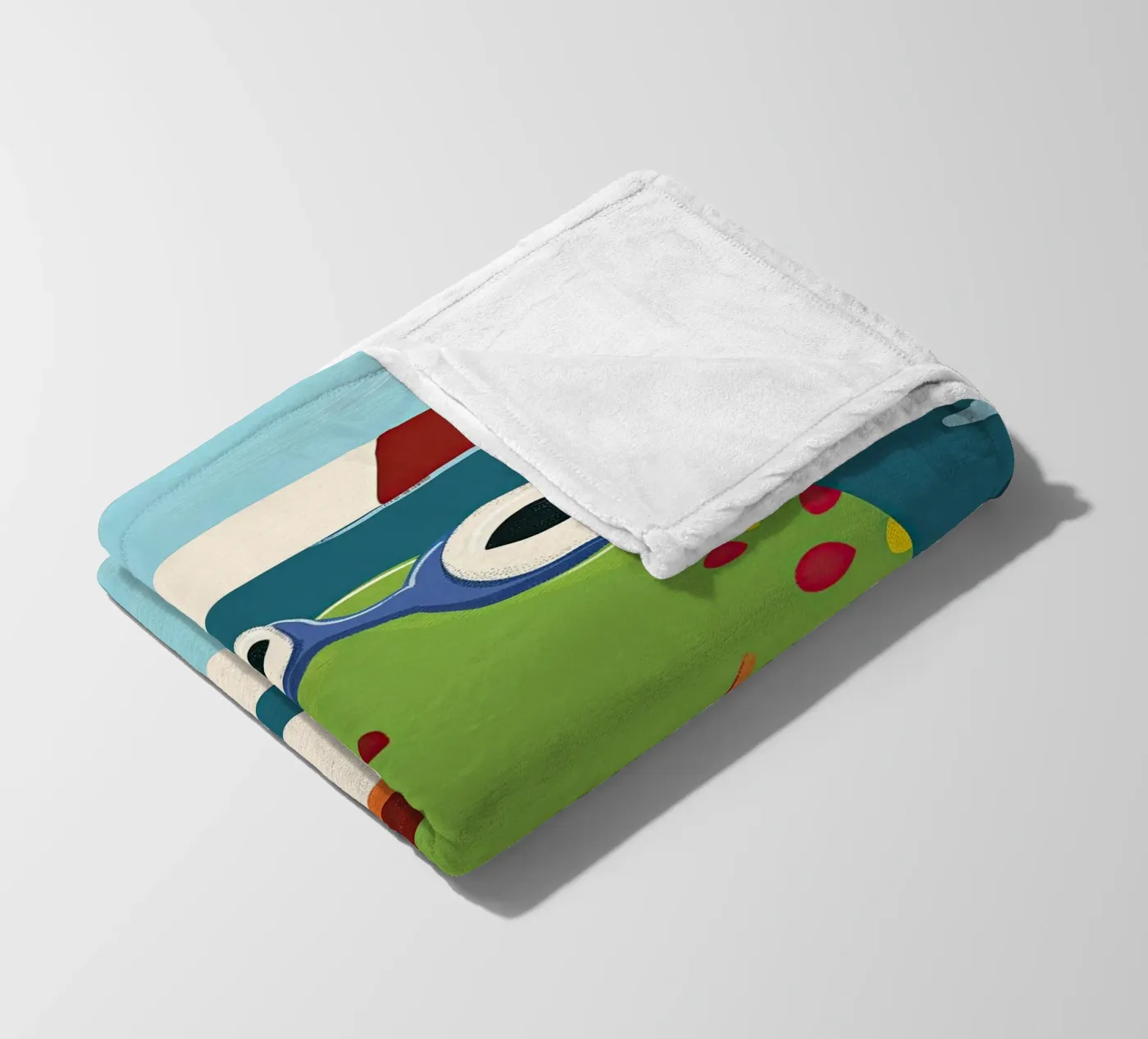 Pool Day Frog Fleecedecke von Lilo