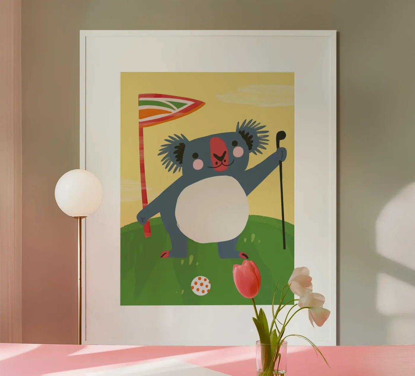 Golf Koala poster da Lilo