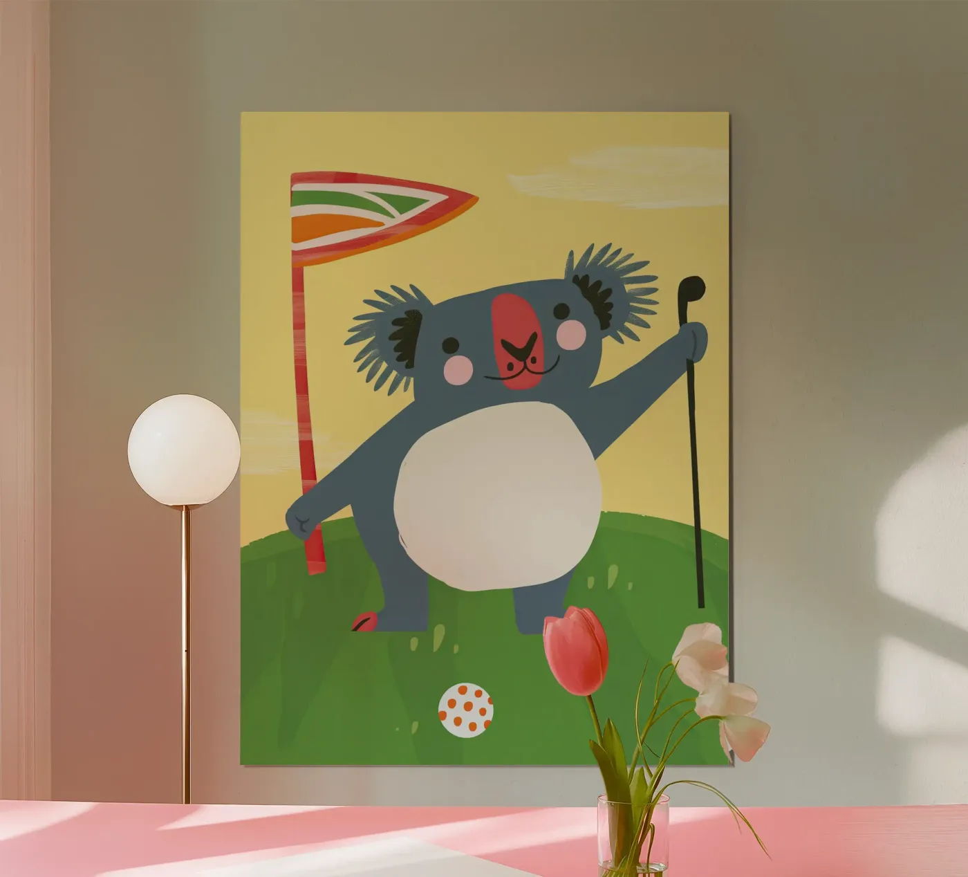 Golf Koala poster da Lilo