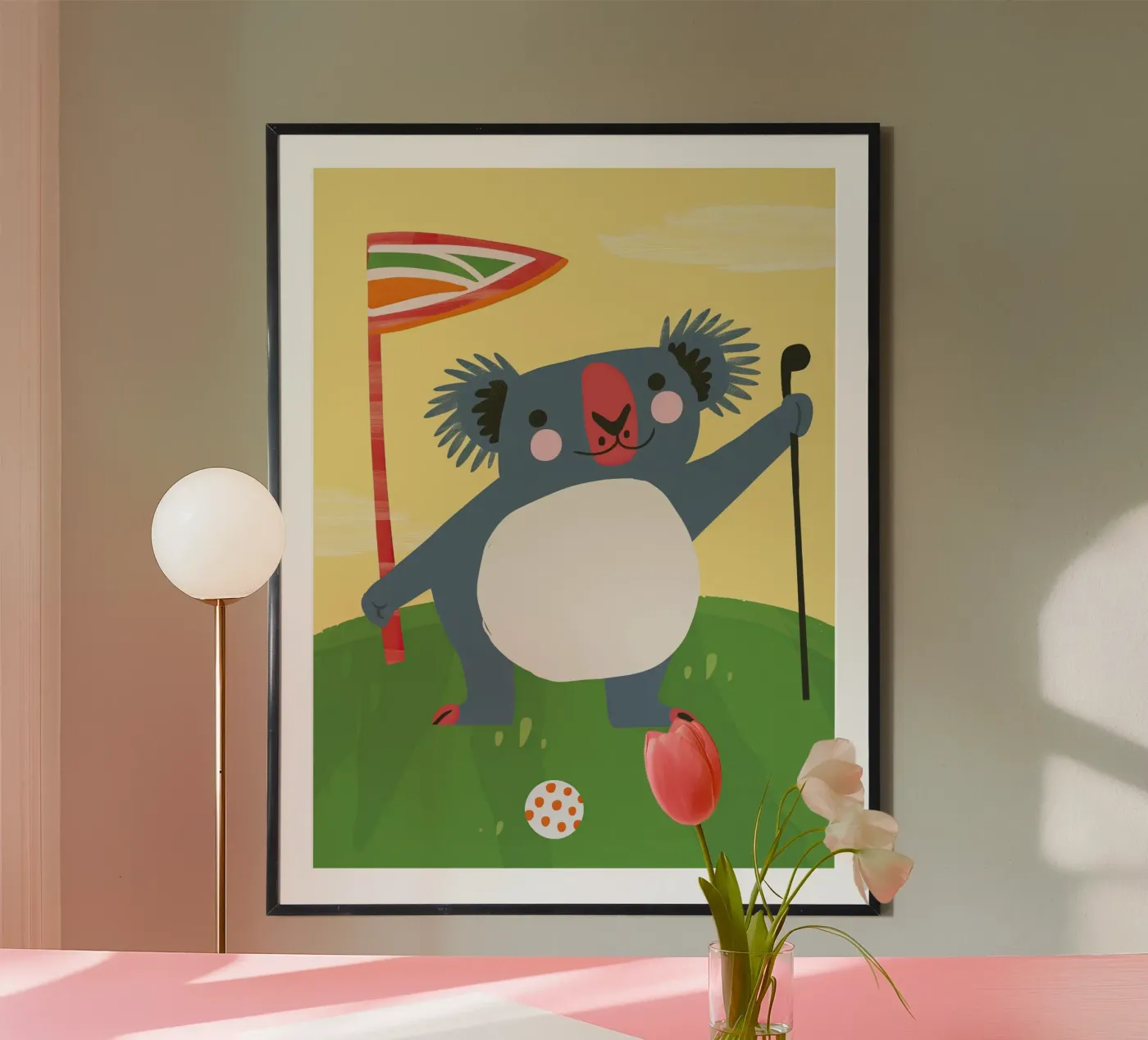 Golf Koala poster da Lilo
