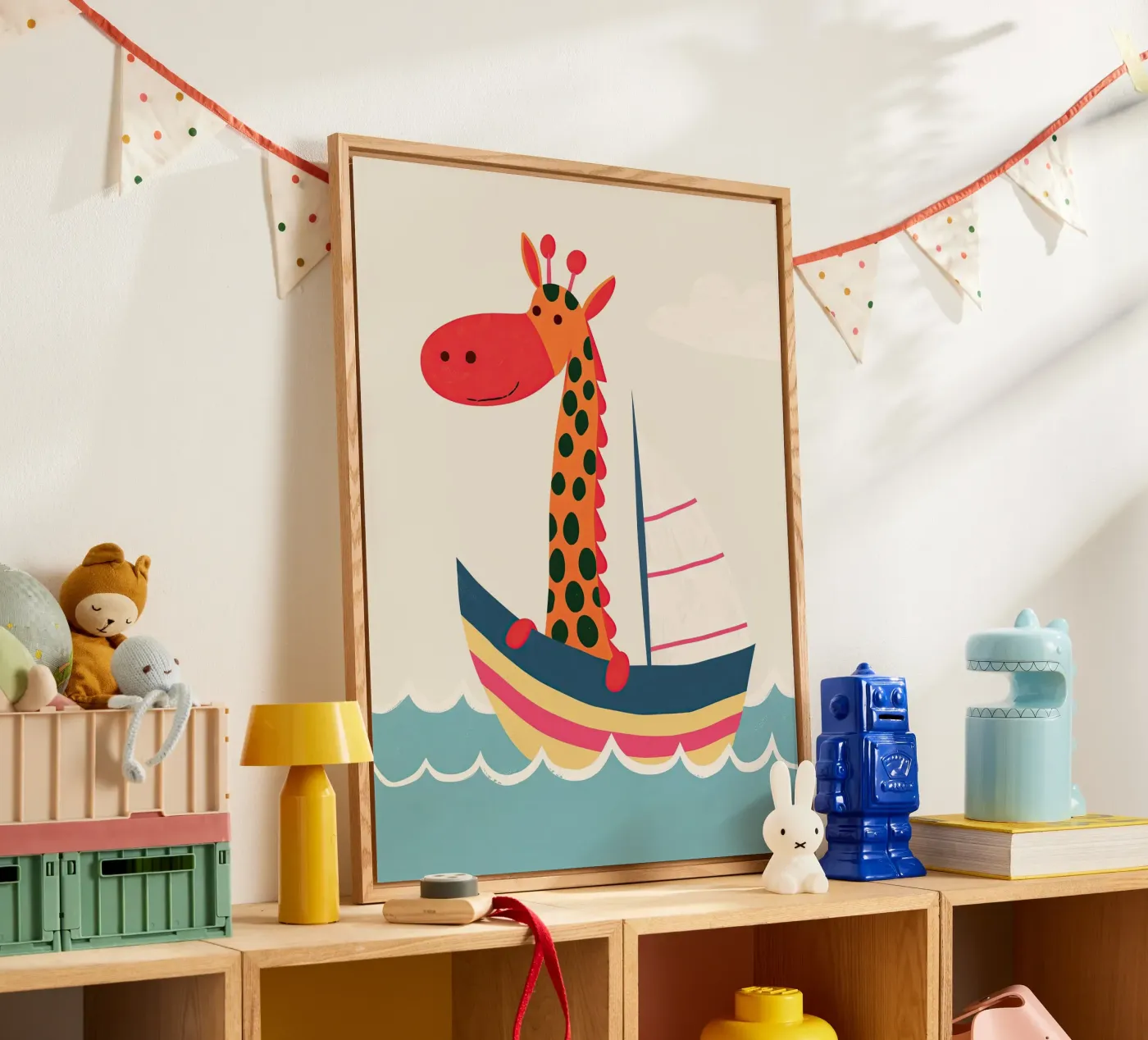 Captain Giraffe plexiglass da Lilo