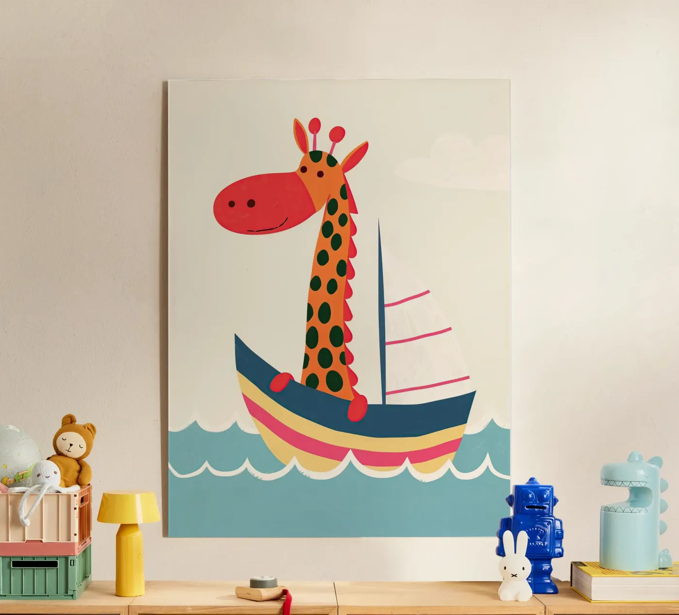 Captain Giraffe plexiglass da Lilo