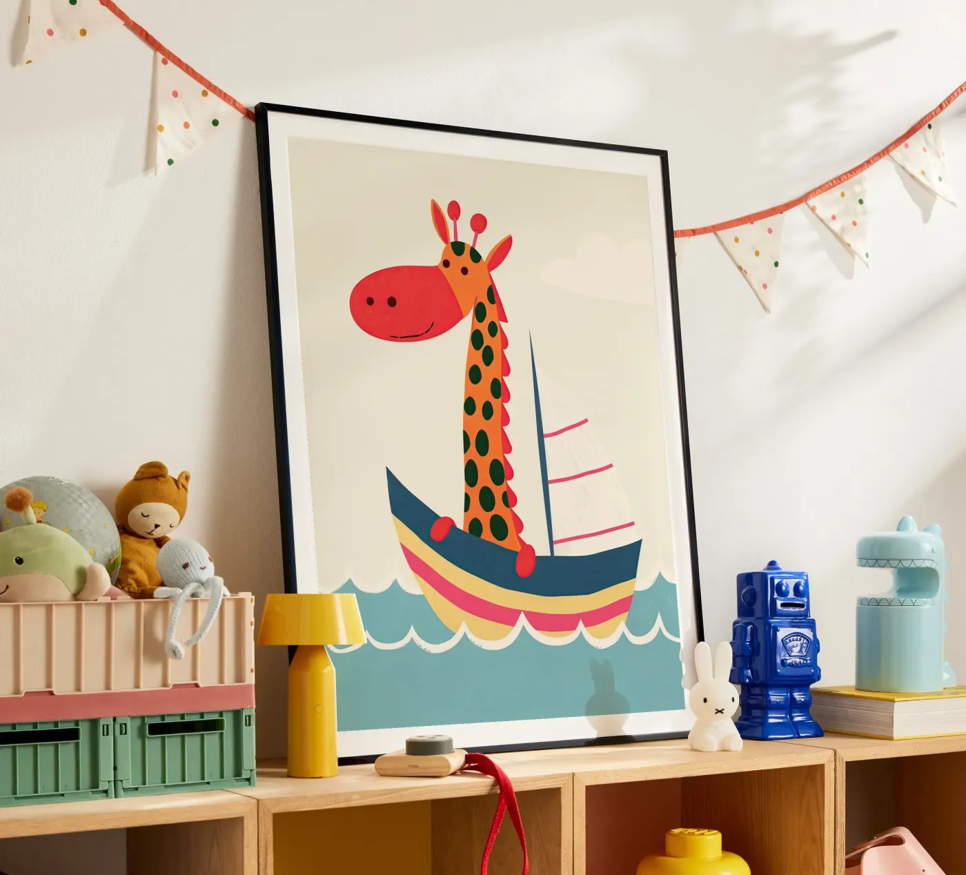 Captain Giraffe poster by Lilo