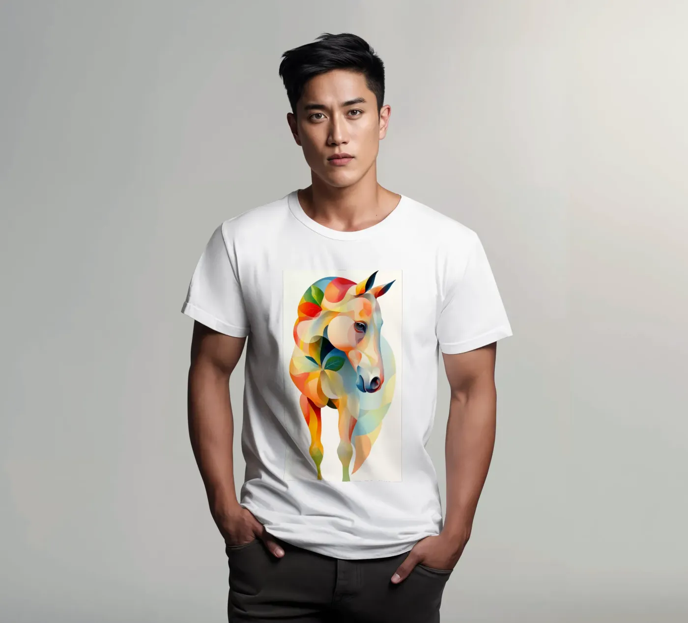 Stable t-shirt da Art Unleashed
