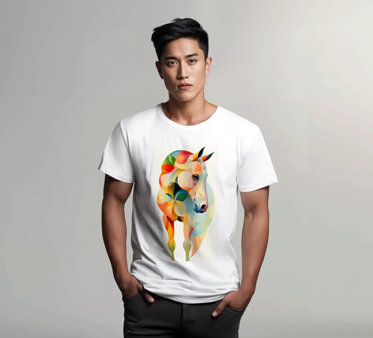 Stable t-shirt da Art Unleashed