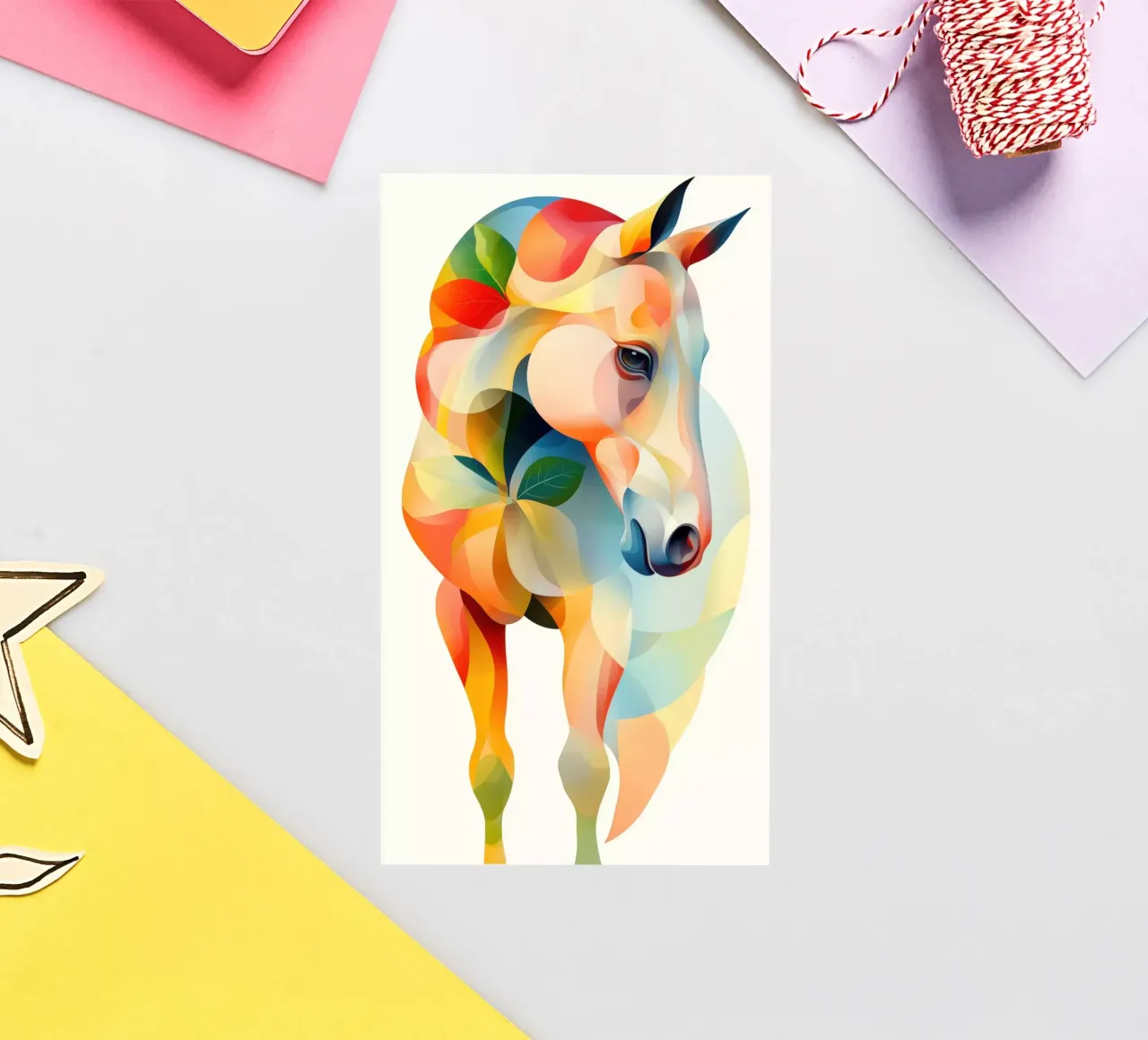 Stable adesivo da Art Unleashed