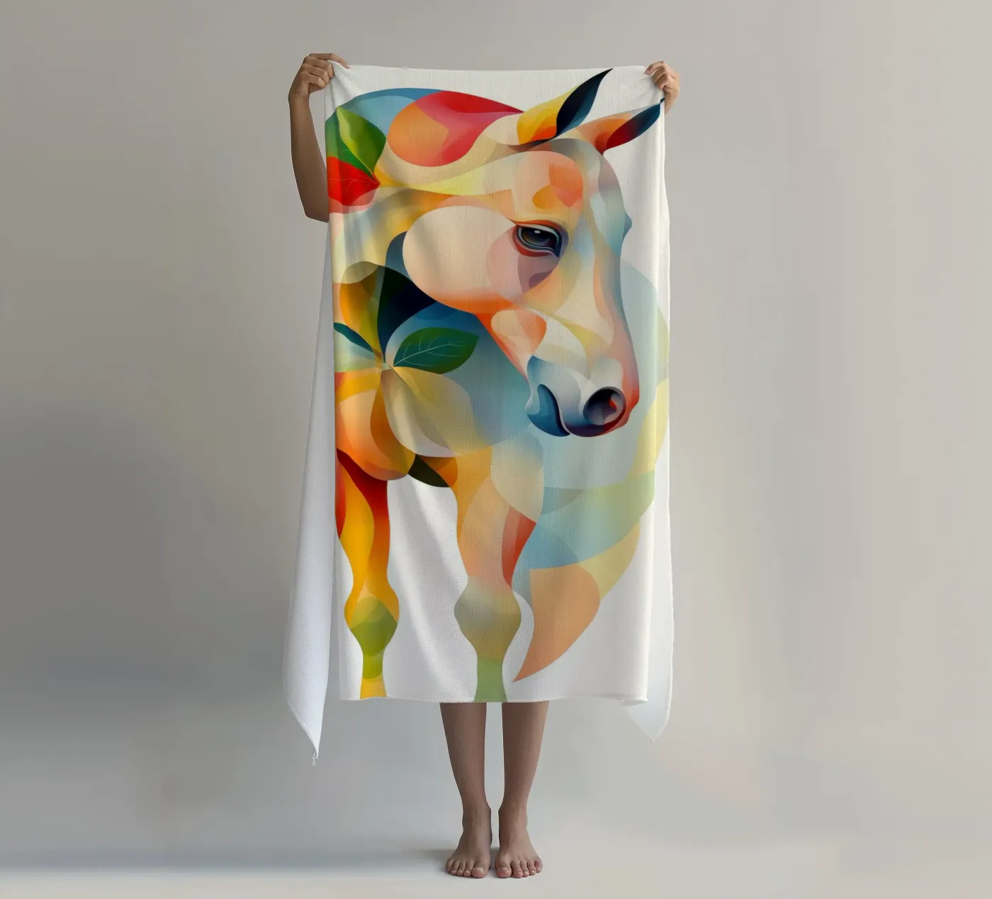 Stable strandhanddoek van Art Unleashed