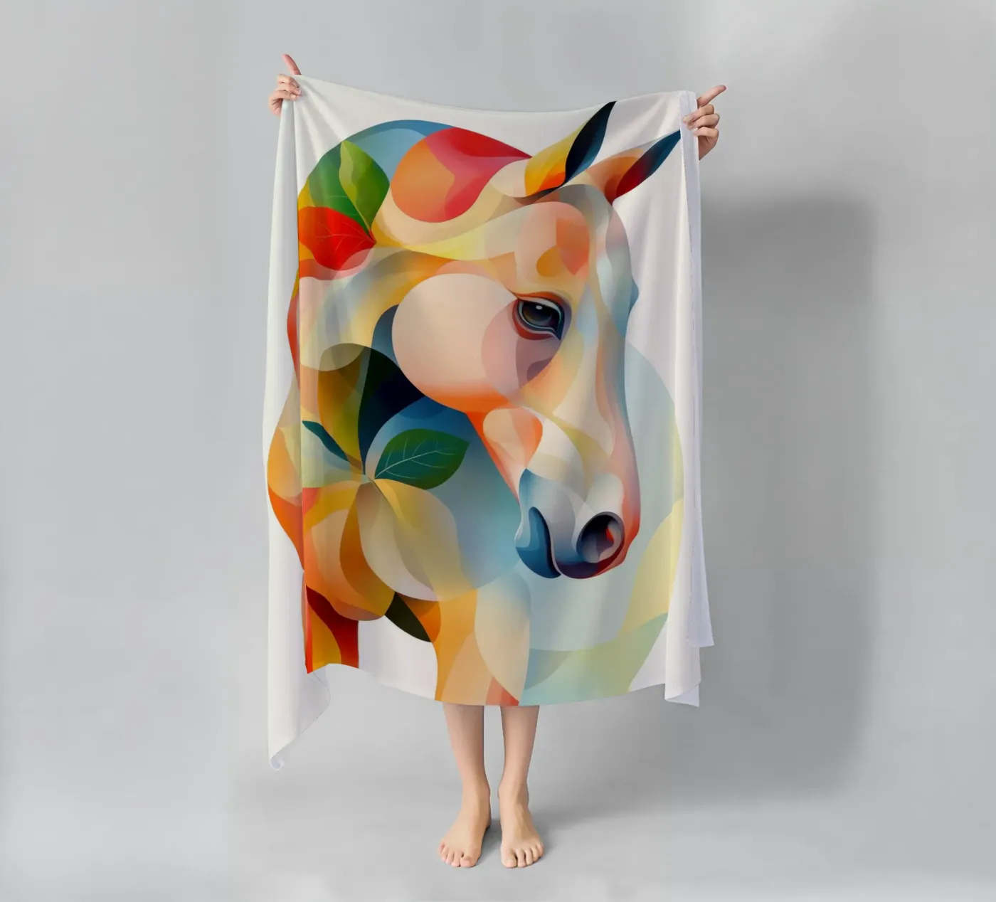 Stable strandhanddoek van Art Unleashed