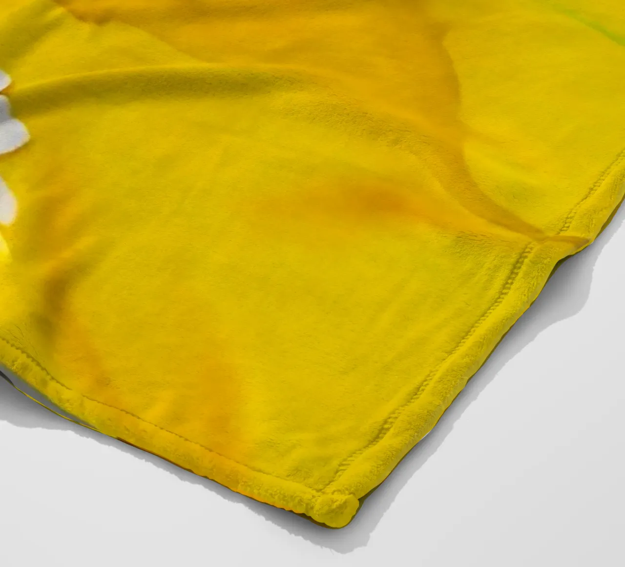 Georgia O'Keeffe - Yellow Hickory Leaves with Daisy fleece blanket by Kinsley