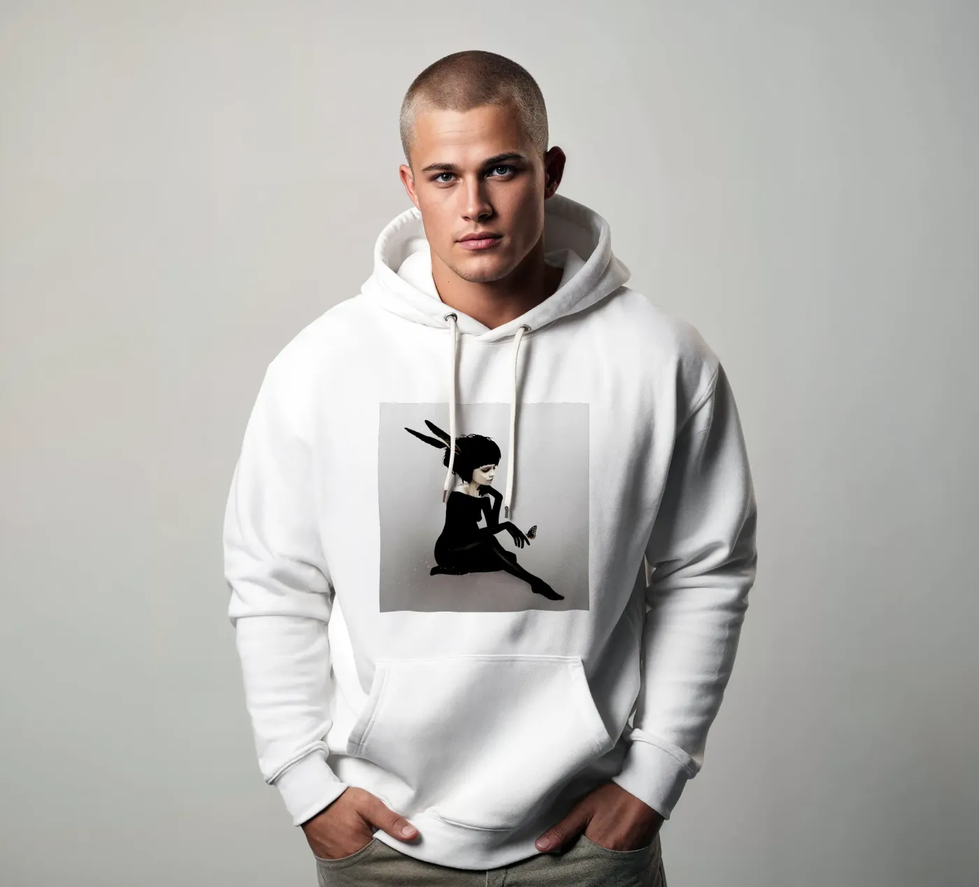 Here Before felpa con cappuccio da Ruben Ireland