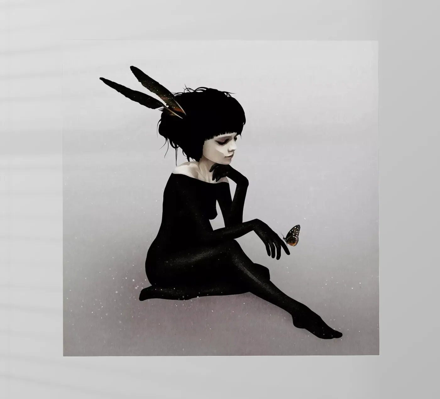 Here Before backlit folie van Ruben Ireland