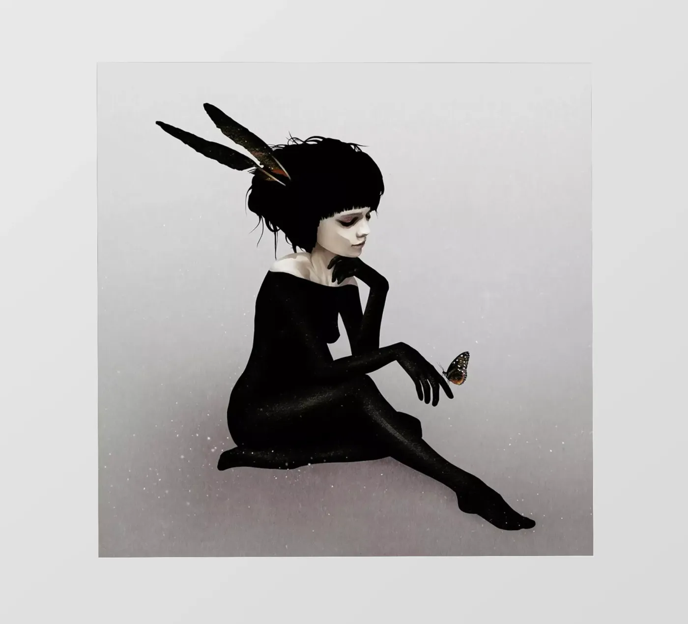 Here Before backlit folie van Ruben Ireland