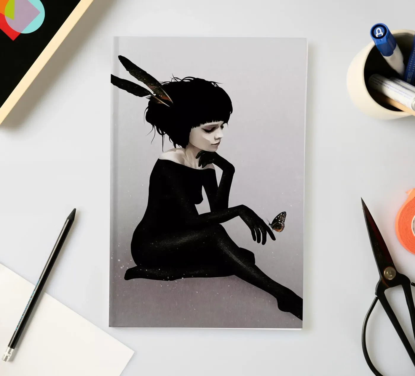 Here Before notebook by Ruben Ireland