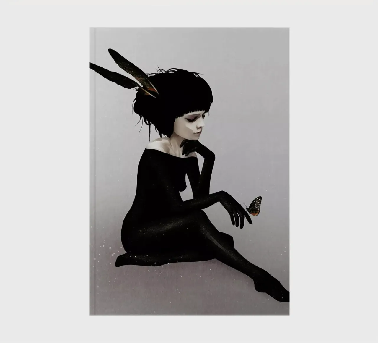 Here Before notebook by Ruben Ireland