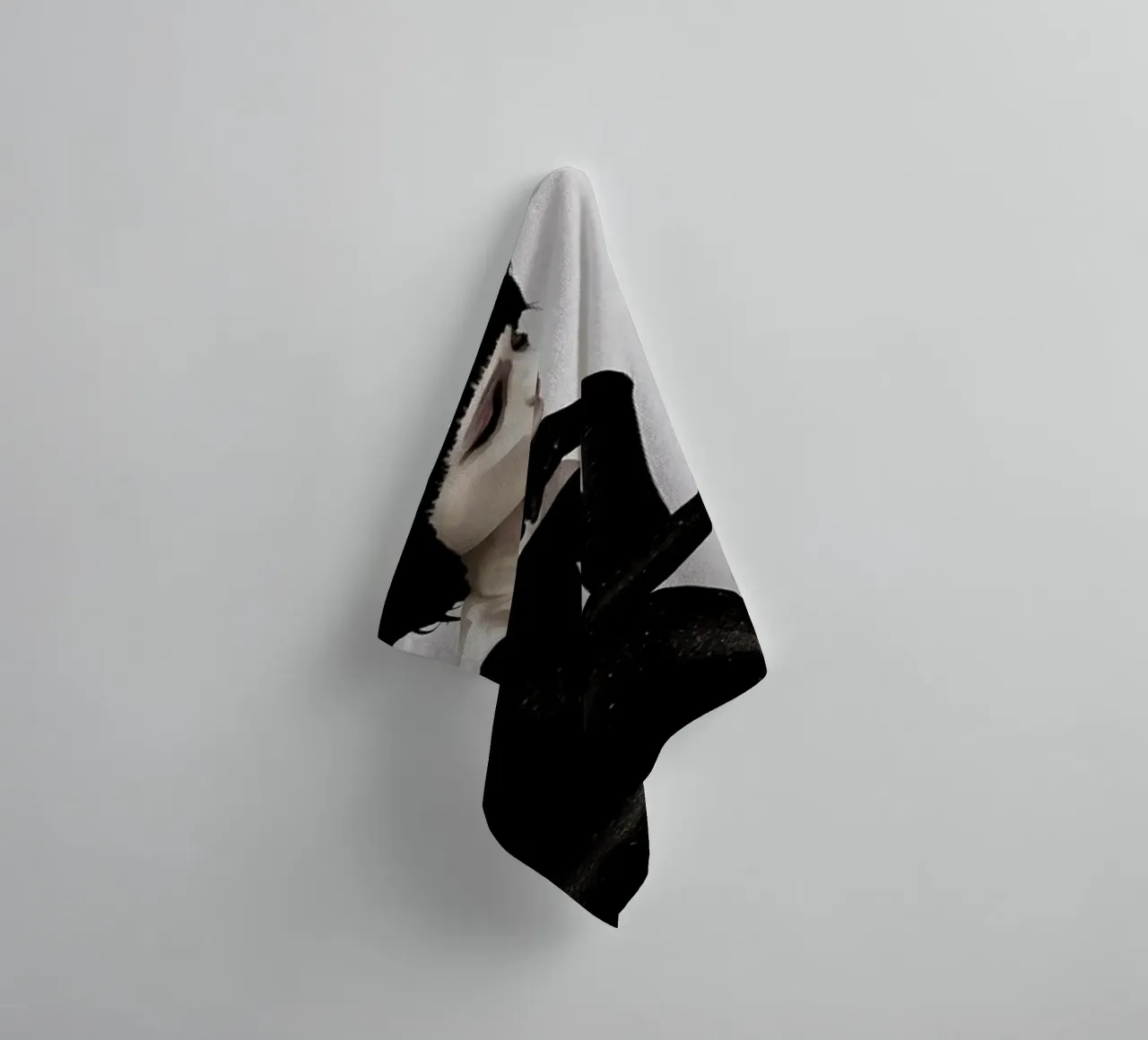 Here Before towel by Ruben Ireland