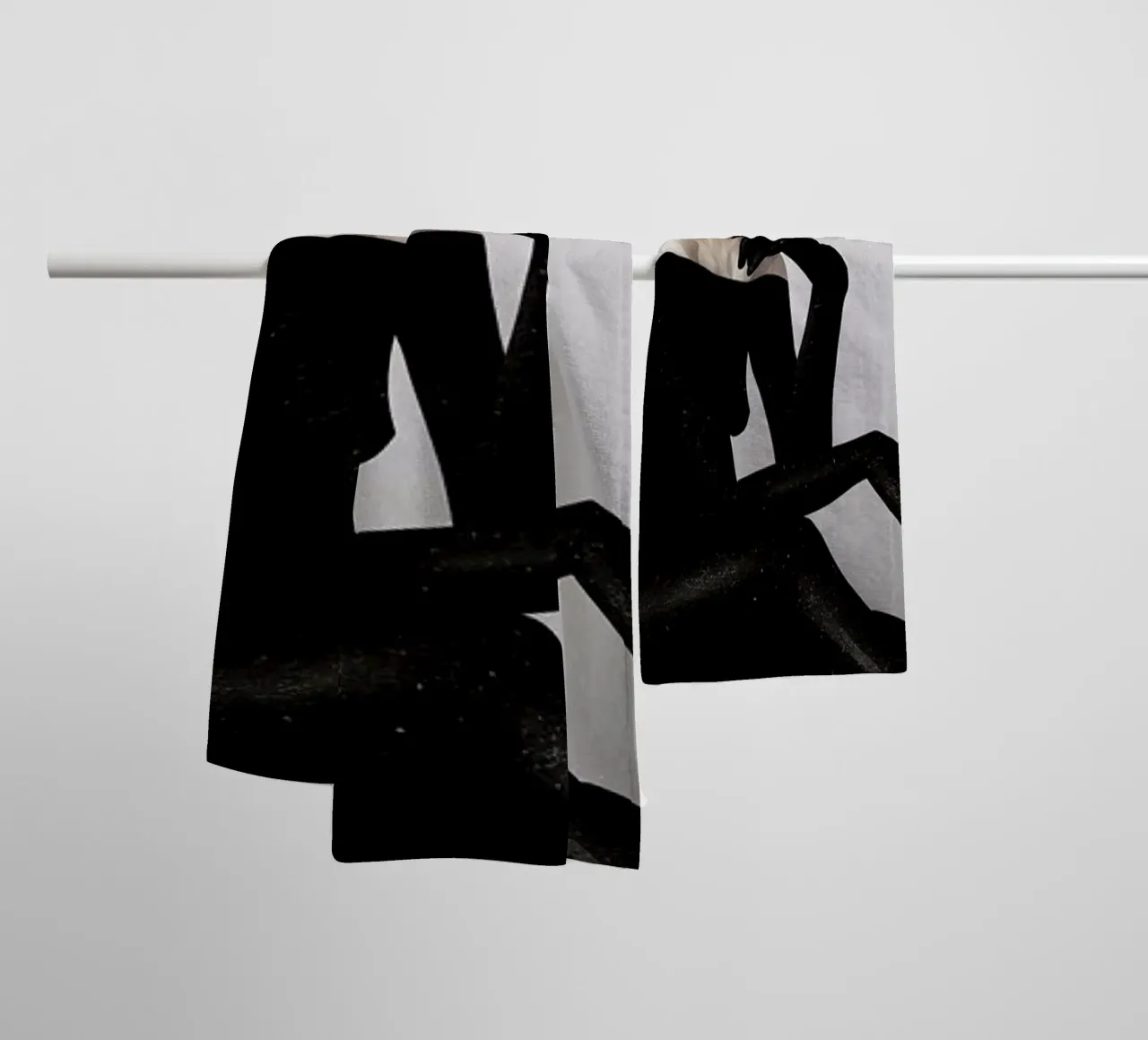 Here Before towel by Ruben Ireland