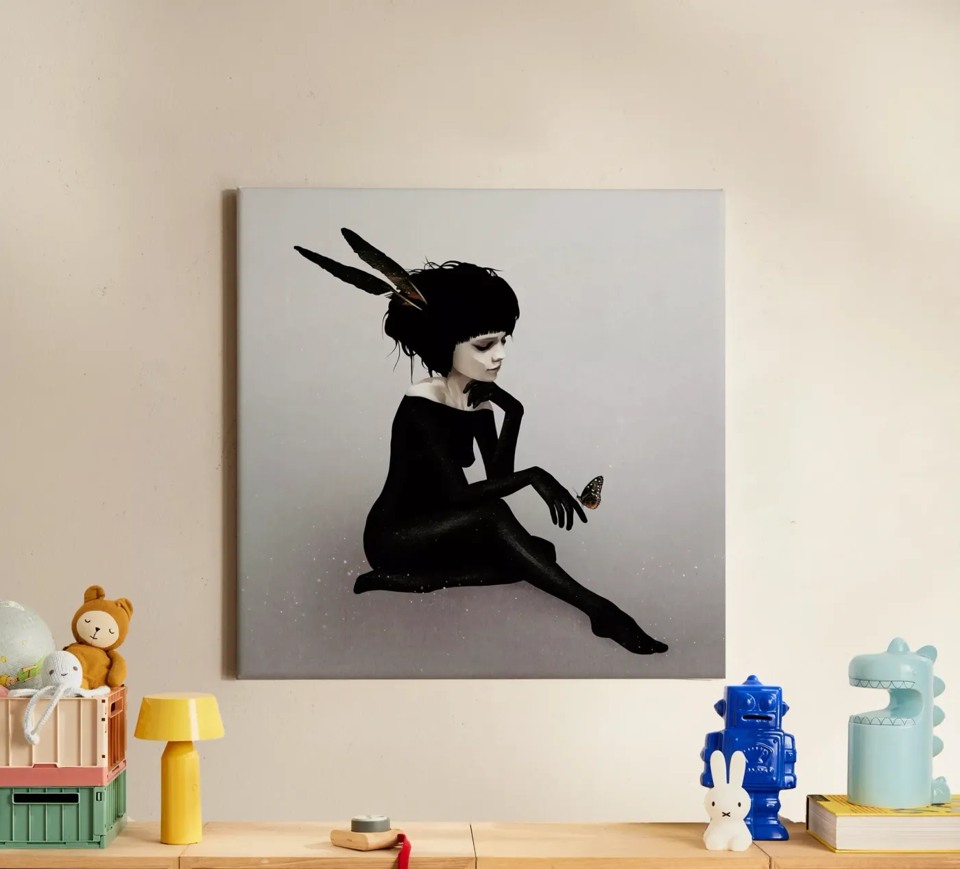 Here Before canvas by Ruben Ireland
