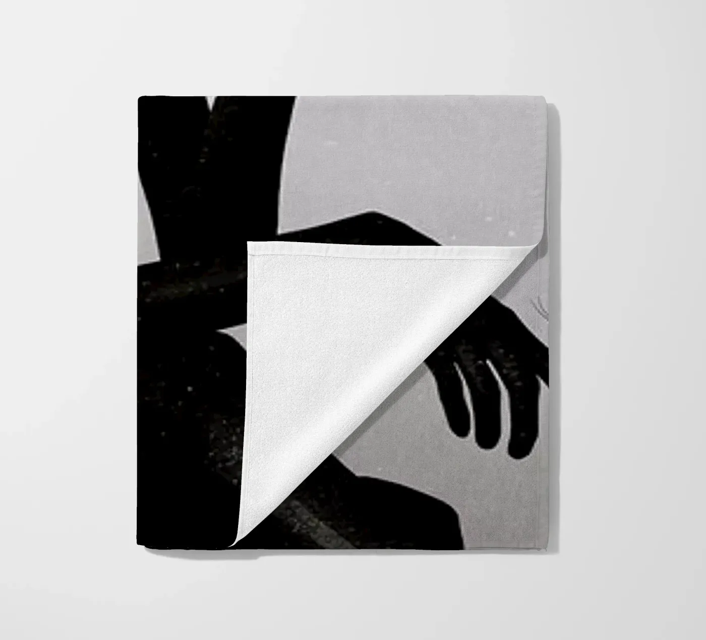 Here Before beach towel by Ruben Ireland