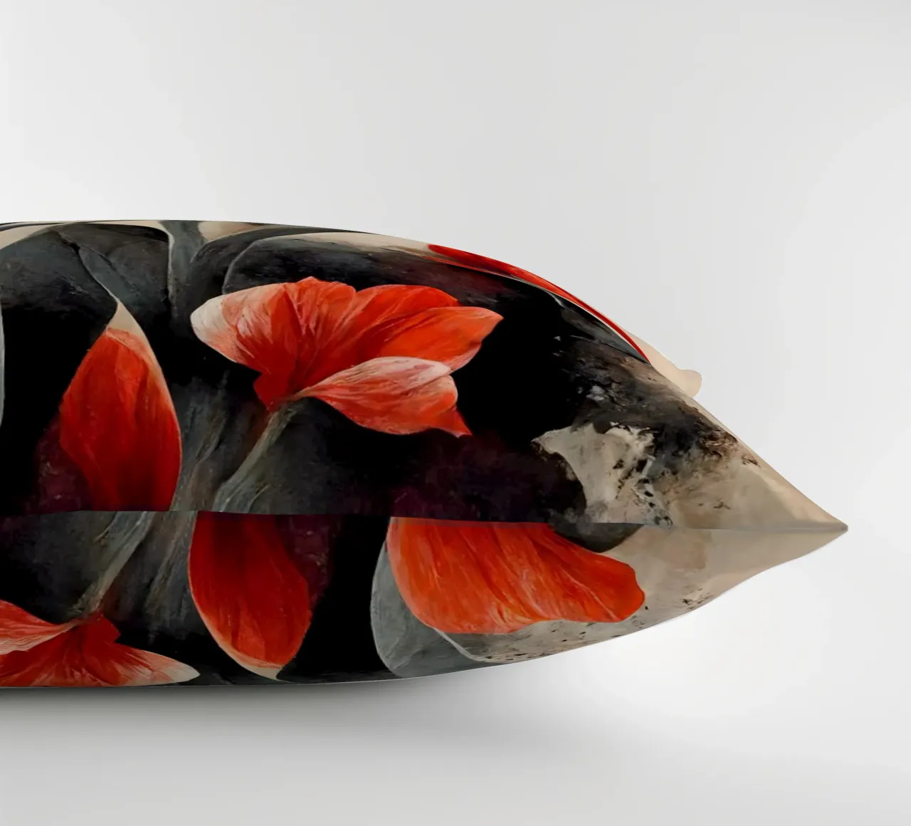Red Tulips cuscino da treechild