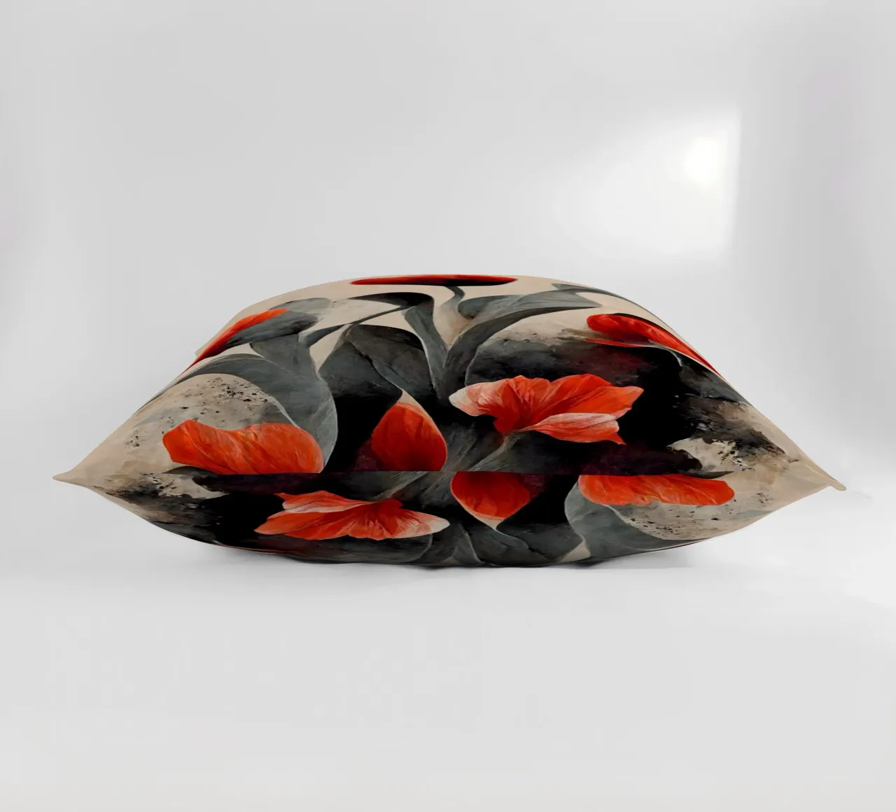 Red Tulips cuscino da treechild