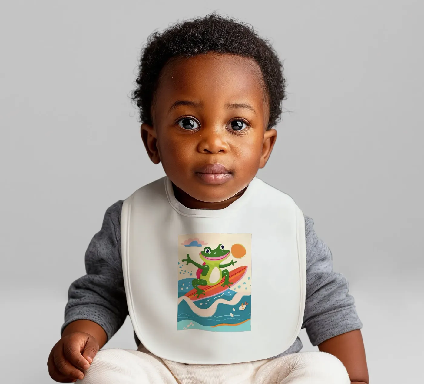 Surf King Frog bavaglino da Lilo