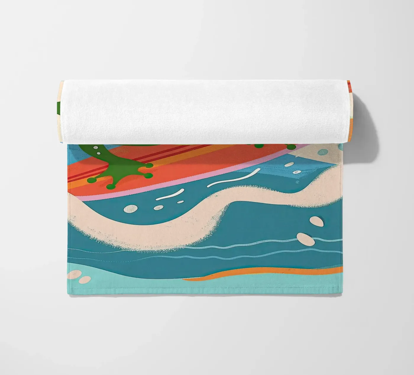 Surf King Frog telo mare da Lilo