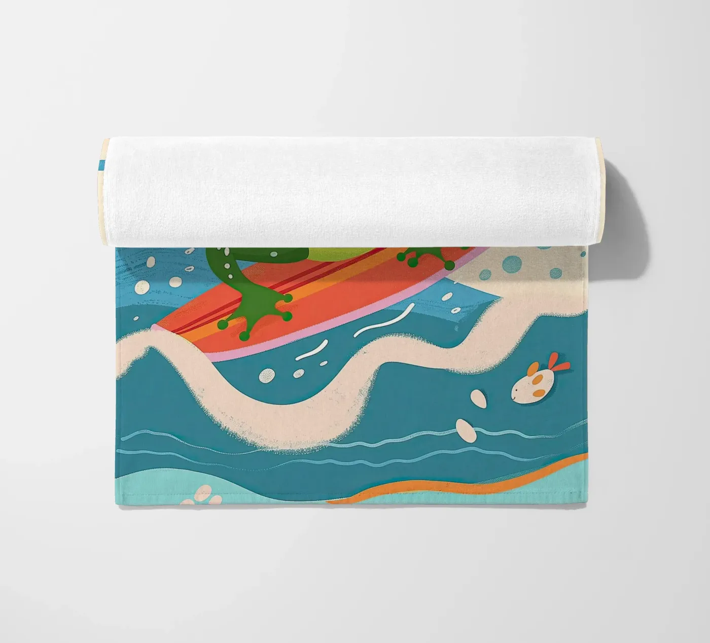 Surf King Frog telo mare da Lilo