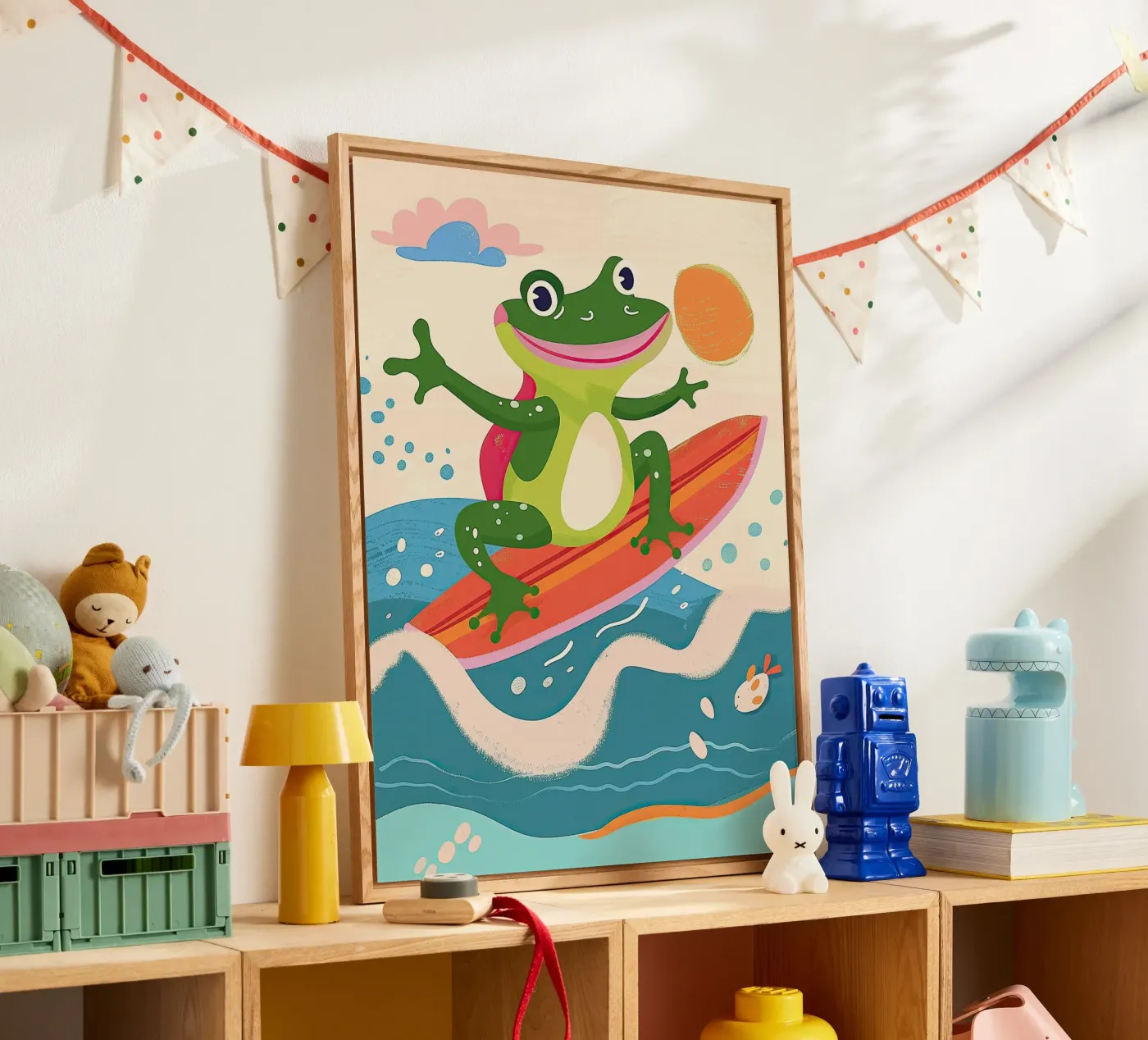 Surf King Frog plexiglass da Lilo