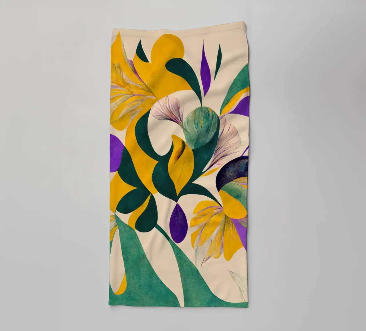 Spring Flowers asciugamano da bagno da treechild