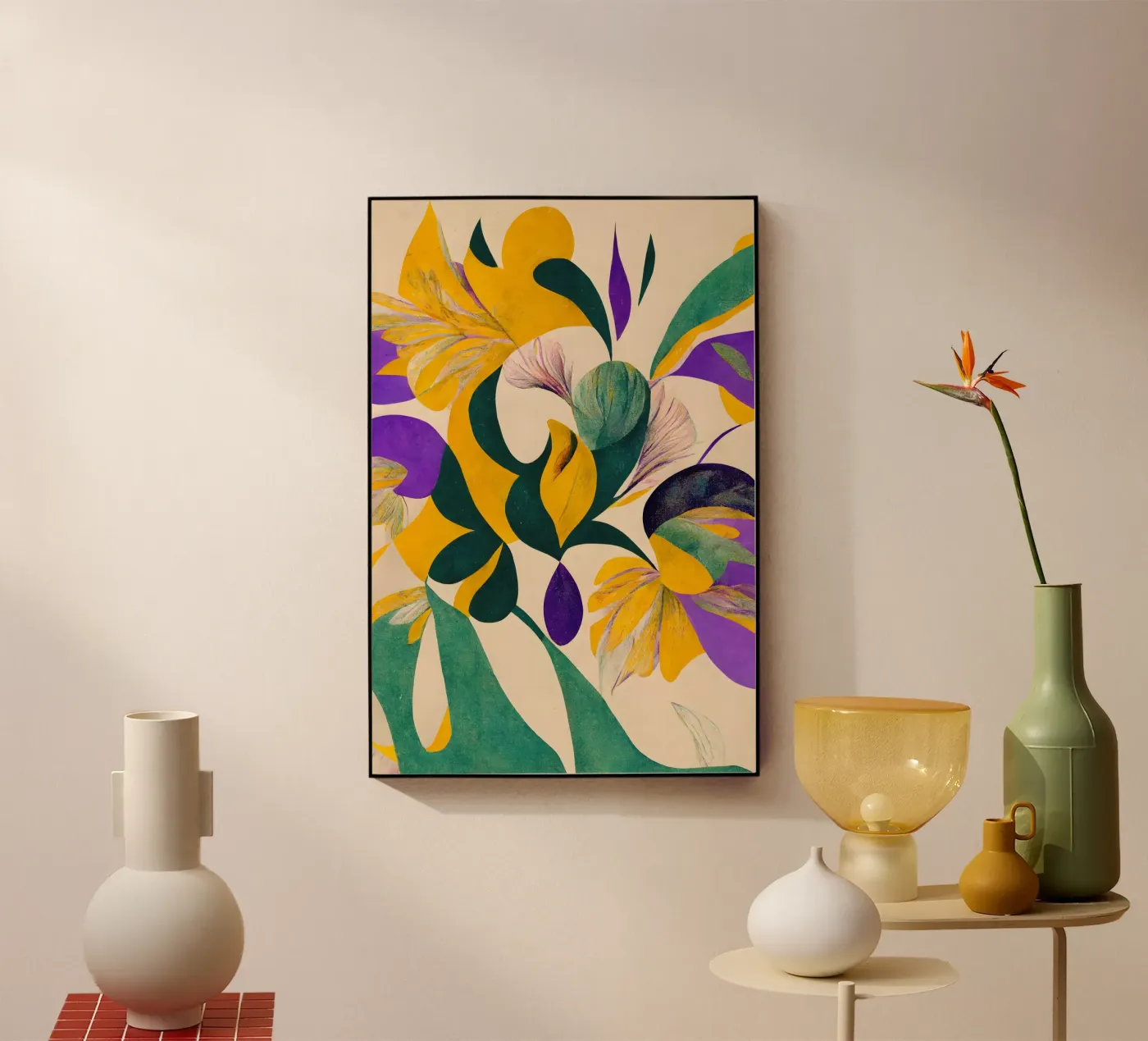 Spring Flowers Acryl-Glas von treechild