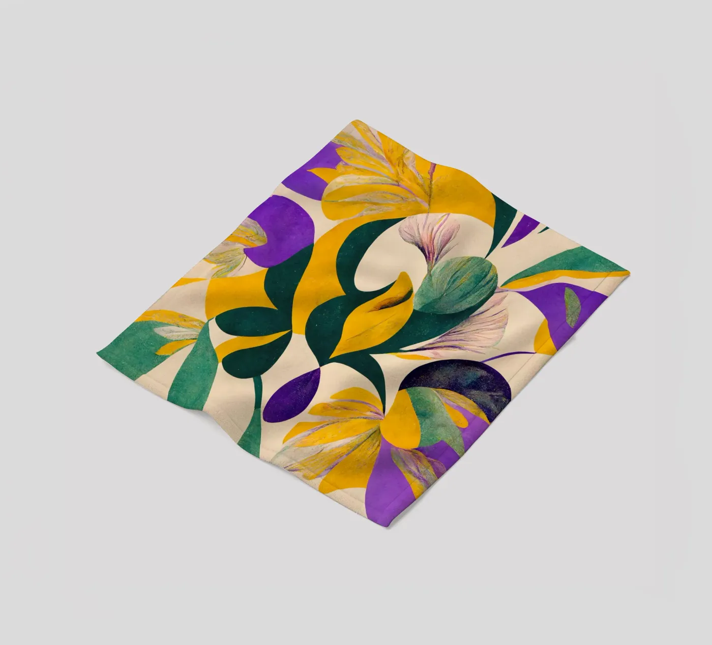 Spring Flowers Fleecedecke von treechild