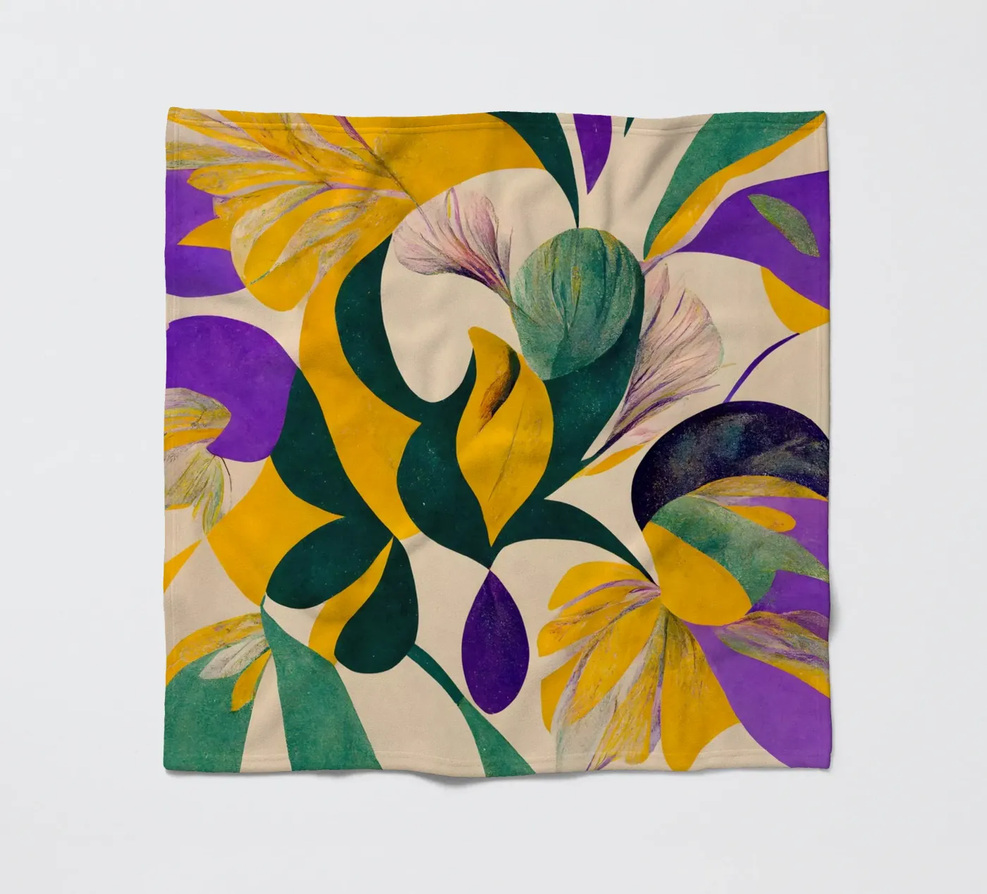 Spring Flowers Fleecedecke von treechild